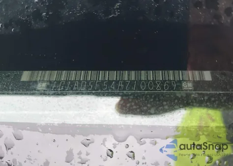 2010 Chevrolet Cobalt Lt from USA, damaged, VIN 1G1AD5F54A7100869